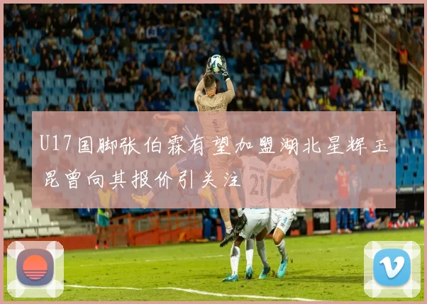 U17国脚张伯霖有望加盟湖北星辉玉昆曾向其报价引关注